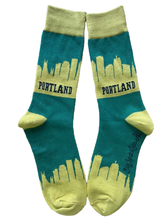 Portland Skyline Men's Socks