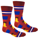 Pennsylvania Shapes and Liberty Bell Shapes Men's Socks-2