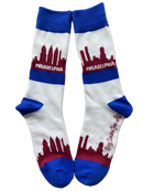 Philadelphia Skyline Mens Socks-1