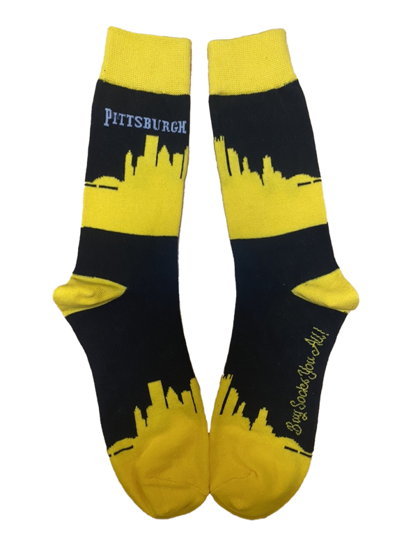 Pittsburgh Skyline Men's Socks
