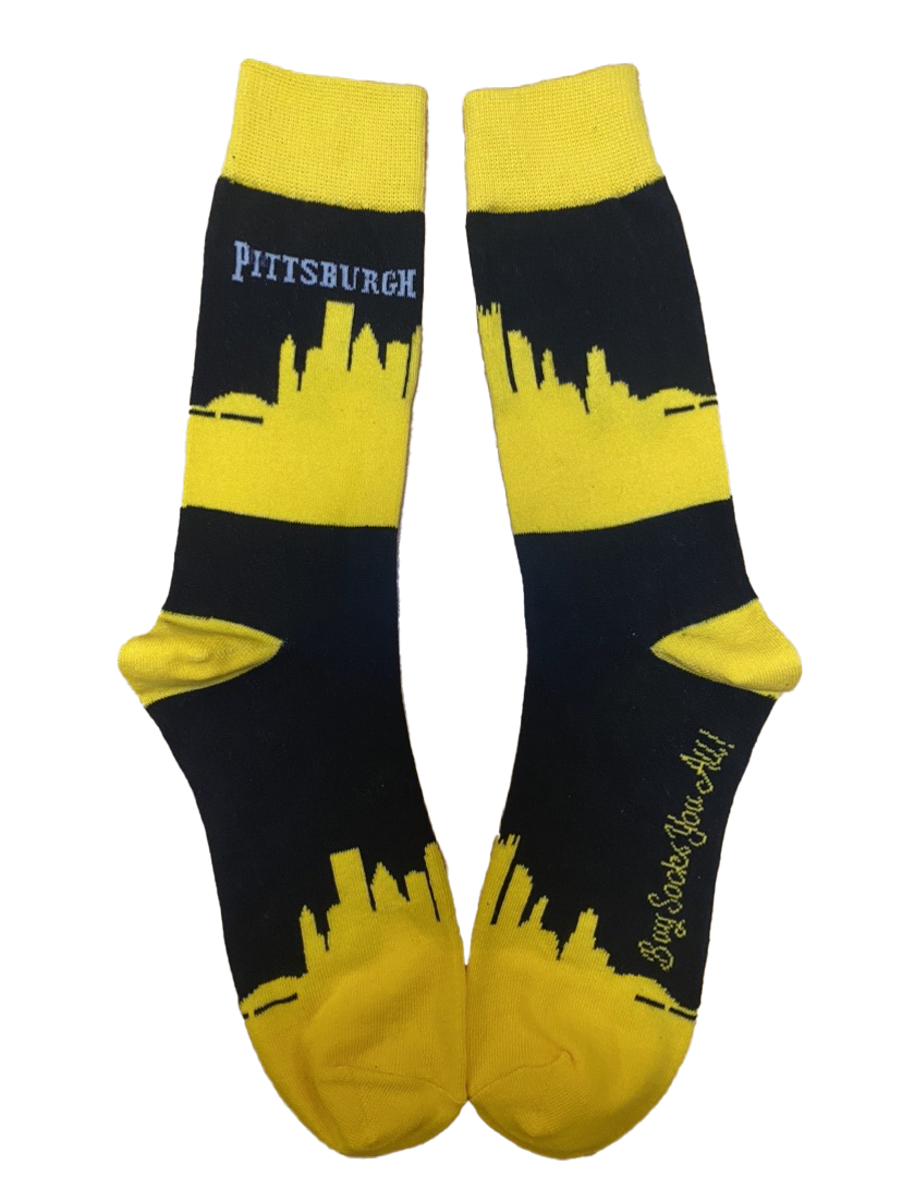 Pittsburgh Skyline Men's Socks