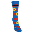 Kansas State Shapes Tornadoes and Sunflowers Womens Socks-3
