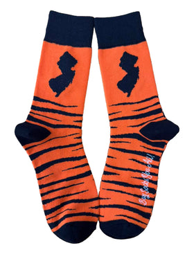 New Jersey Tiger Stripes Mens Socks