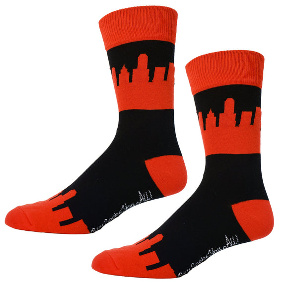 Newark City Skyline Mens Socks