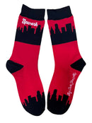 Newark City Skyline Womens Socks-1