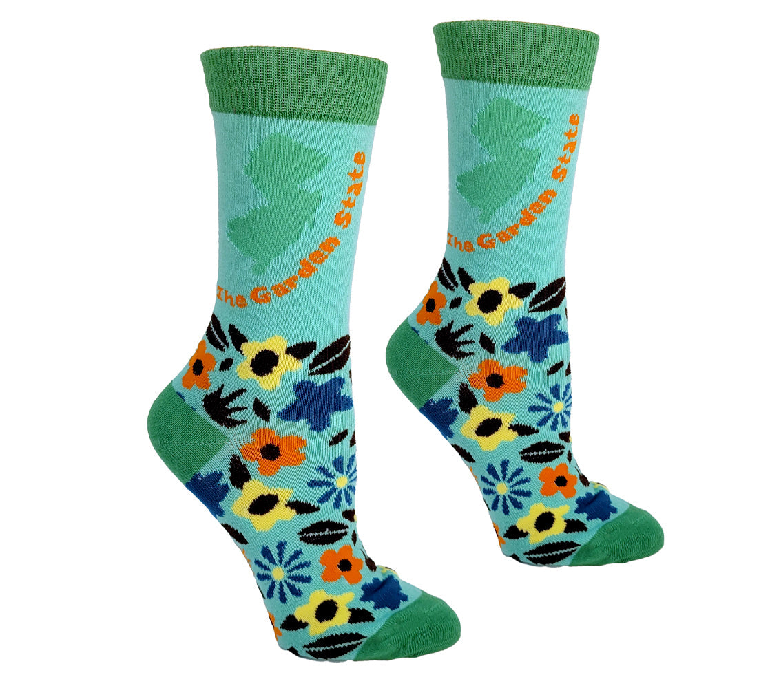 New Jersey The Garden State Womens Socks