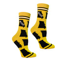 Missouri State Shapes in Black and Yellow Womens Socks-2