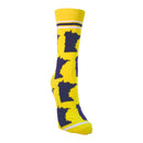 Minnesota Shapes in Purple and Gold Womens Socks-4