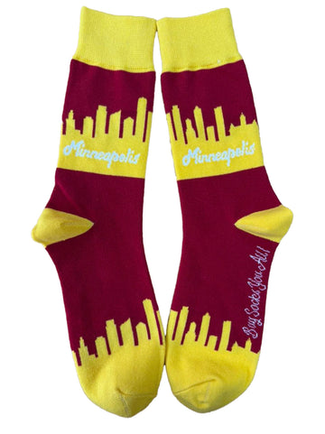 Minneapolis Skyline Mens Socks