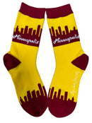 Minneapolis Skyline Womens Socks-1