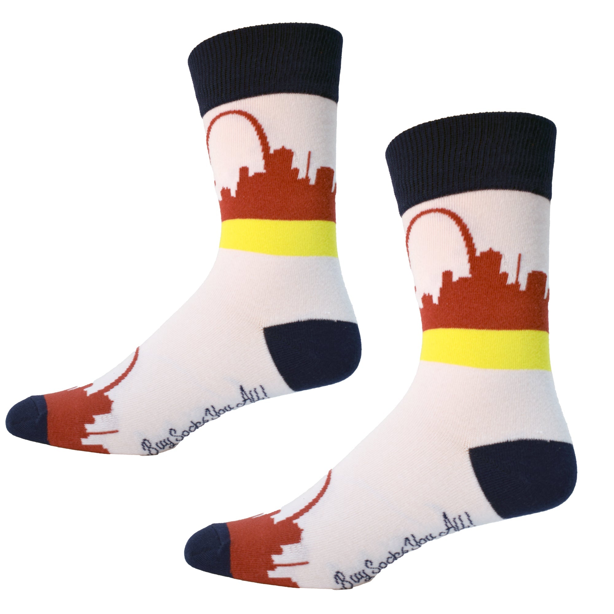 St. Louis Skyline Mens Socks