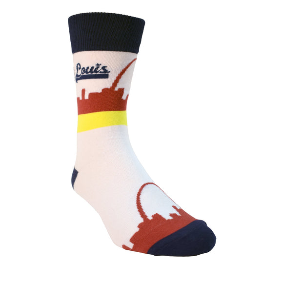 St. Louis Skyline Mens Socks