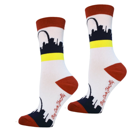 St. Louis Skyline Womens Socks
