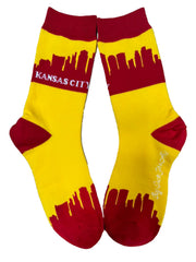 Women's - one size fits most Kansas City Skyline Womens Socks - Women's - one size fits most