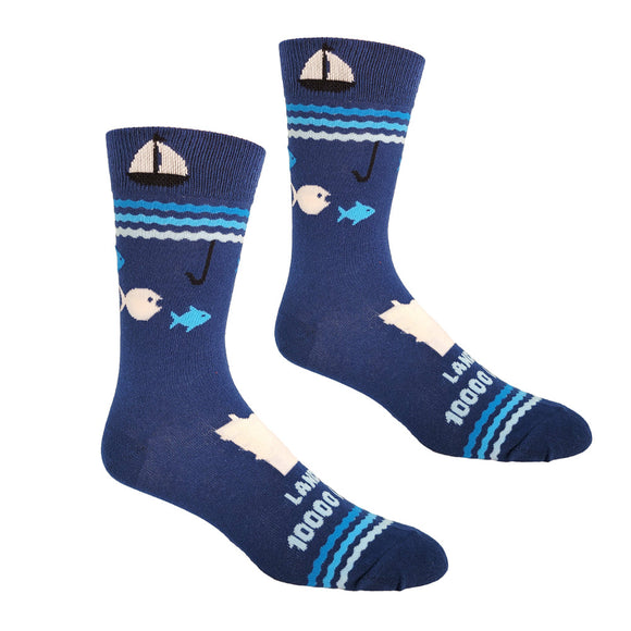 Minnesota Land of 10000 Lakes Mens Socks