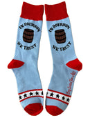 In Bourbon We Trust Mens Socks-1