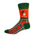 Old Fashioned Christmas Men's Socks-3