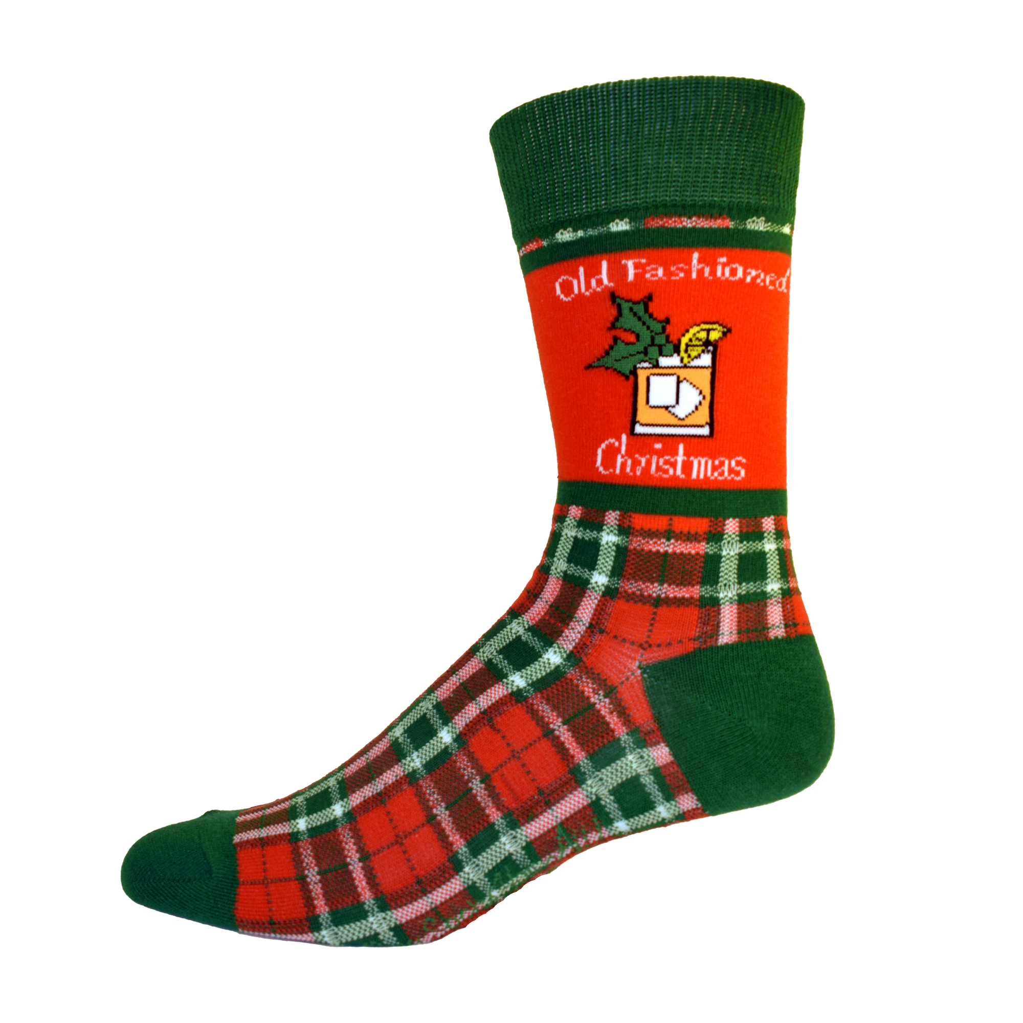 Old Fashioned Christmas Men's Socks
