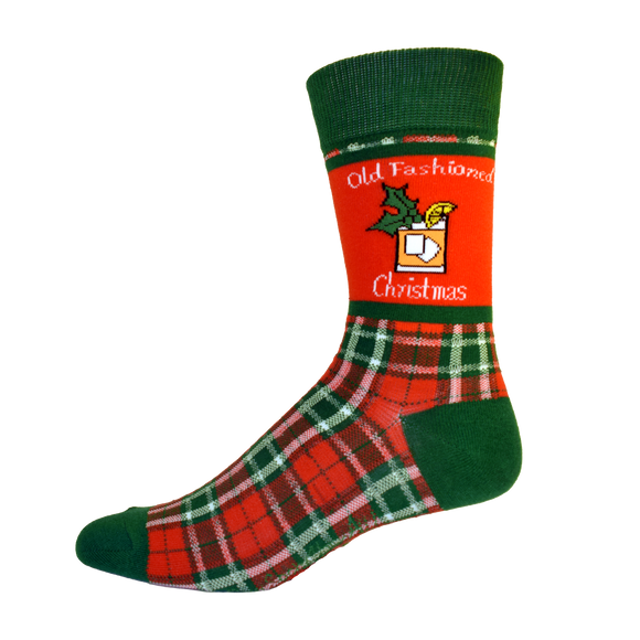 Old Fashioned Christmas Men's Socks