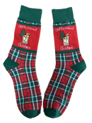 Old Fashioned Christmas Men's Socks-1