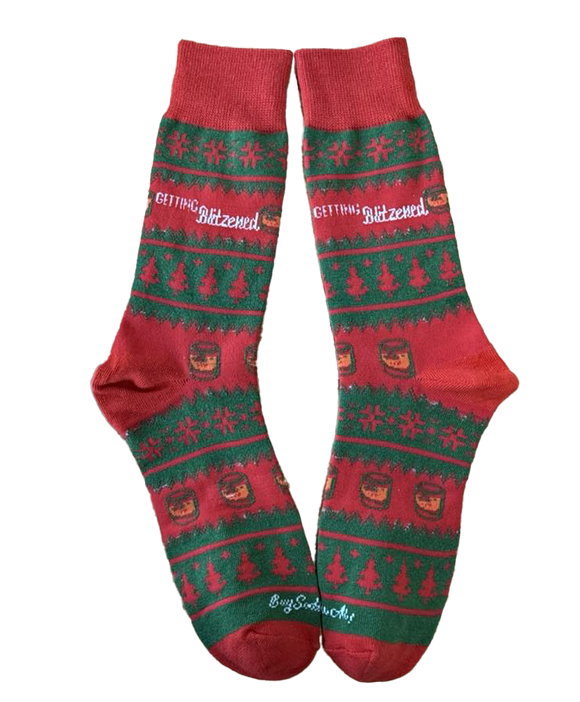 Getting Blitzened Men's Socks