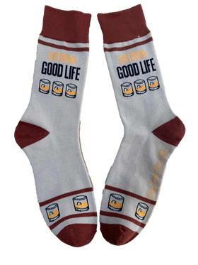 Good Bourbon Good Life Men's Socks