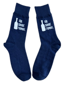 Sip Savor Repeat Men's Socks-1