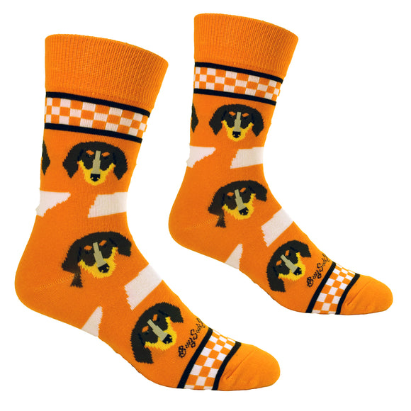 Tennessee Shapes and Coonhounds Men's Socks