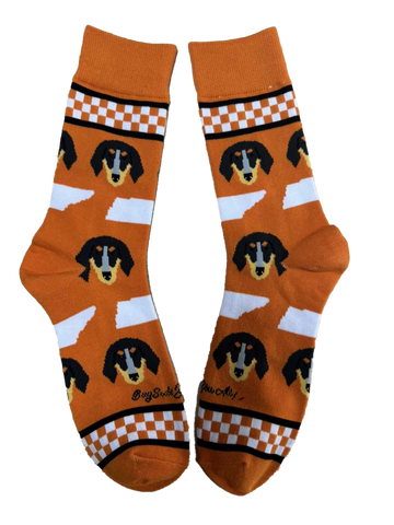 Tennessee Shapes and Coonhounds Men's Socks