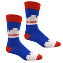 Des Moines Skyline Men's Socks-2