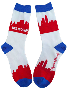 Des Moines Skyline Women's Socks