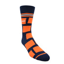 Colorado Shapes in Orange and Blue Men's Socks-3