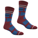 Colorado Shapes in Red, Blue and Silver Men's Socks-2