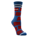 Colorado Shapes in Red, Blue and Silver Women's Socks-3