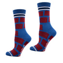 Colorado Shapes in Red, Blue and Silver Women's Socks-4