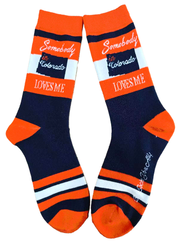 Someone in Colorado Loves Me Women's Socks