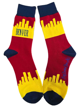 Denver Skyline Men's Socks