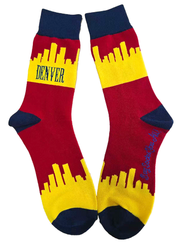Denver Skyline Men's Socks