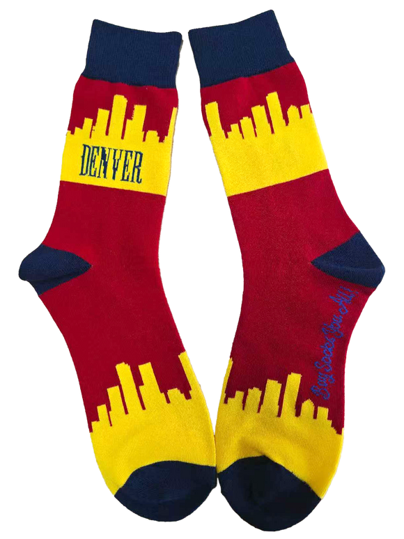 Denver Skyline Men's Socks