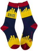 Denver Skyline Women's Socks-1