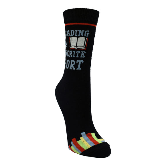 Reading is My Favorite Sport Women's Socks
