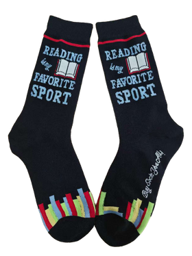 Reading is My Favorite Sport Women's Socks