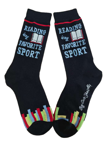 Reading is My Favorite Sport Women's Socks