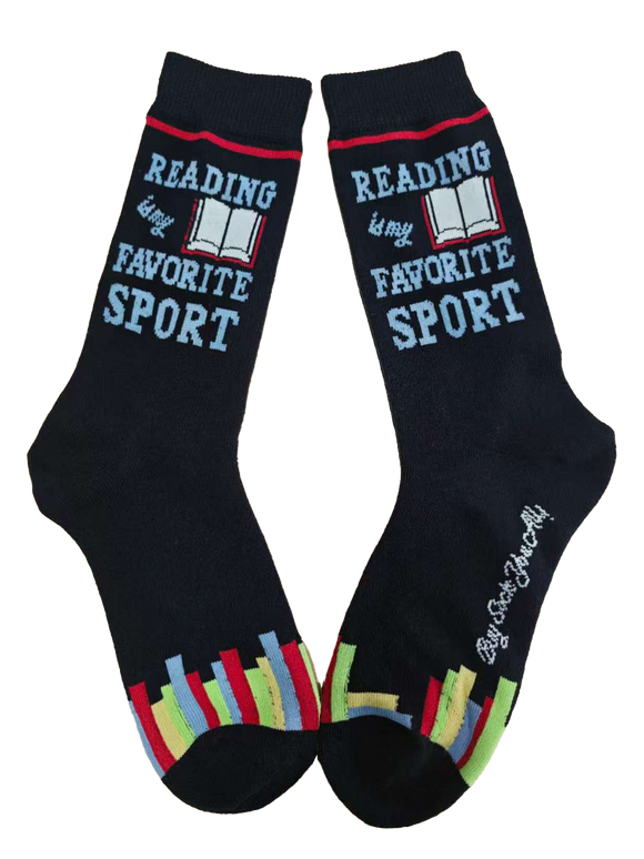 Reading is My Favorite Sport Women's Socks