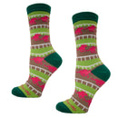 Derby Horses on Track Women's Socks-4