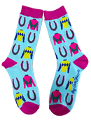 Silks and Horseshoes Women's Socks-1