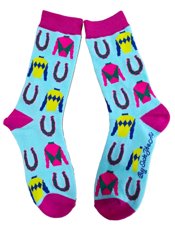 Silks and Horseshoes Women's Socks