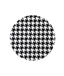 Houndstooth Pattern Car Coaster-3