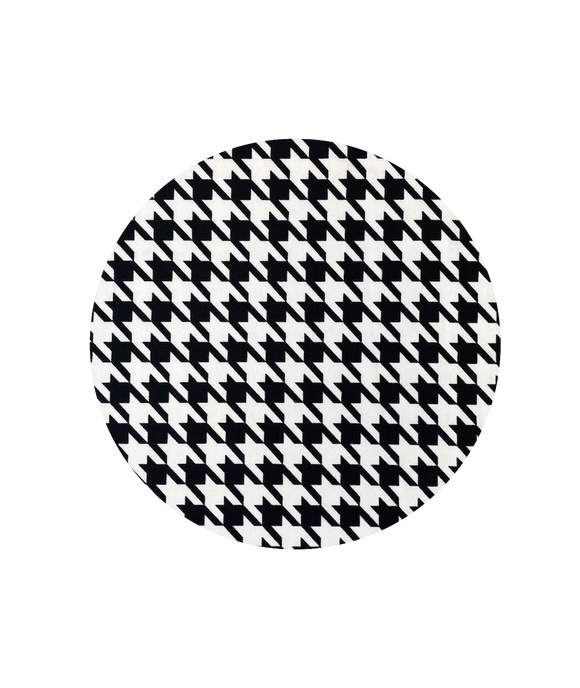 Houndstooth Pattern Car Coaster