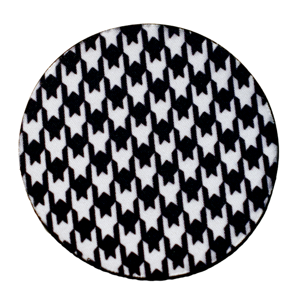 Houndstooth Pattern Car Coaster